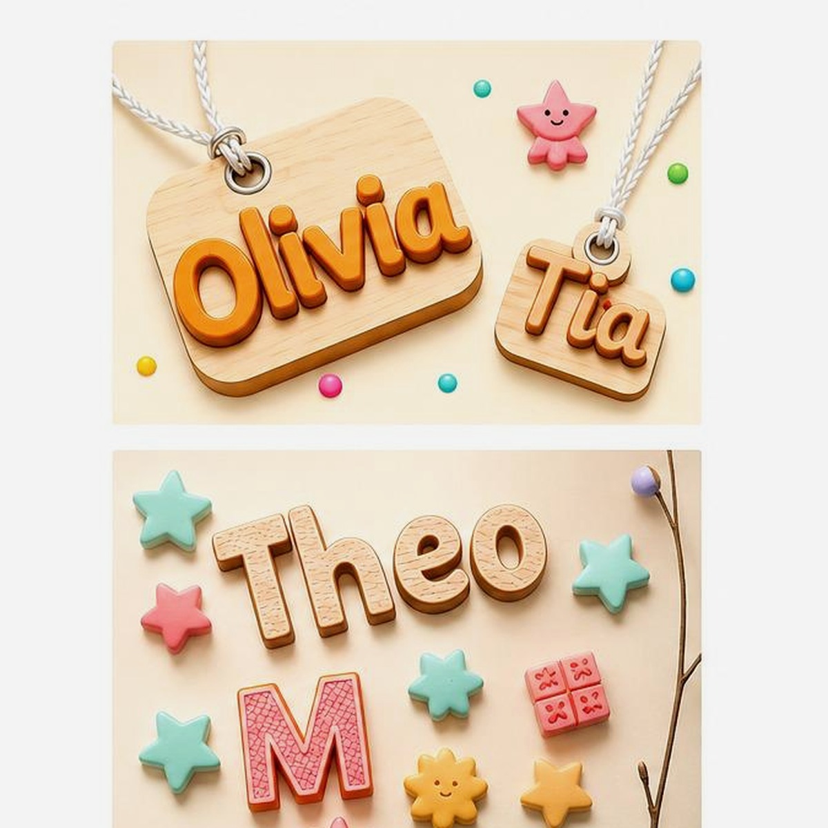 Name Tags & Clay Gifts